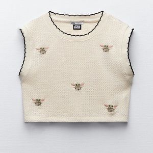STAR WARS for ZARA embroidered Disney top✨